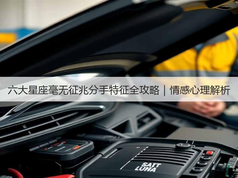 六大星座毫无征兆分手特征全攻略｜情感心理解析