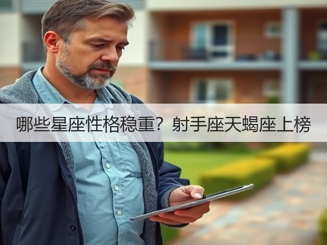 哪些星座性格稳重？射手座天蝎座上榜(图2)