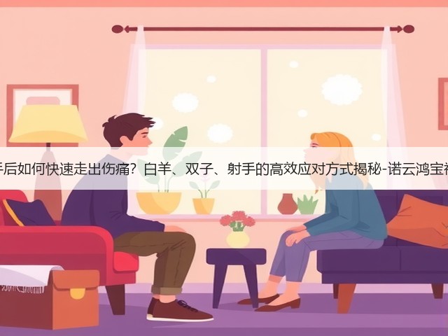 三大星座分手后如何快速走出伤痛？白羊、双子、射手的高效应对方式揭秘-诺云鸿宝福命汇运势网(图1)