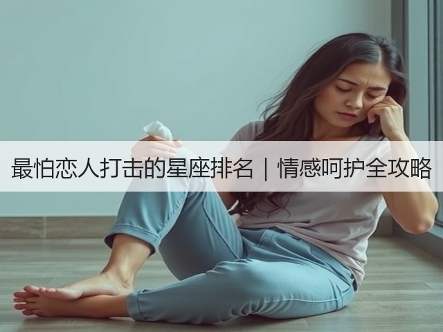 最怕恋人打击的星座排名｜情感呵护全攻略(图3)