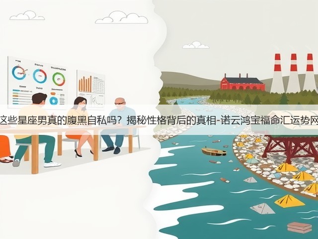 这些星座男真的腹黑自私吗？揭秘性格背后的真相-诺云鸿宝福命汇运势网(图3)
