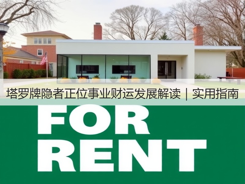 塔罗牌隐者正位事业财运发展解读｜实用指南
