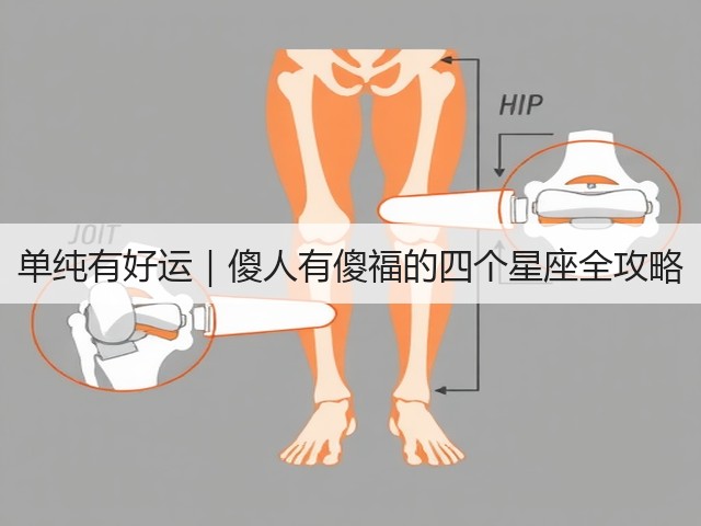 单纯有好运｜傻人有傻福的四个星座全攻略(图2)