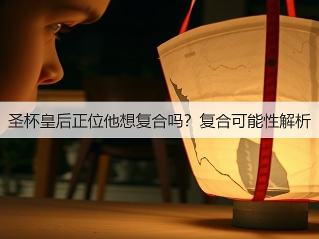圣杯皇后正位他想复合吗?复合可能性解析(图2) 圣杯皇后正位他想复合吗?复合可能性解析(图2)