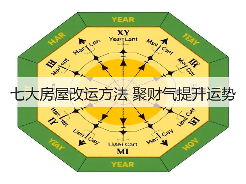 七大房屋改运方法 聚财气提升运势
