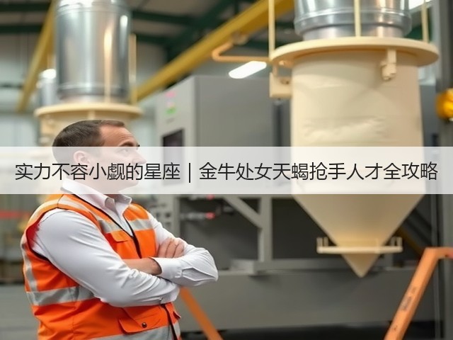 实力不容小觑的星座｜金牛处女天蝎抢手人才全攻略(图1)