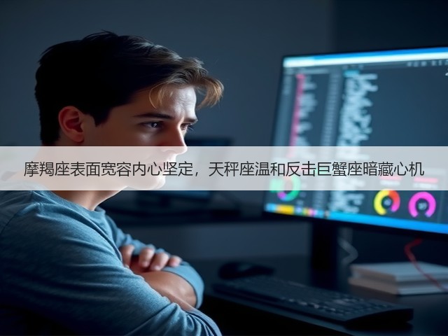 摩羯座表面宽容内心坚定,天秤座温和反击巨蟹座暗藏心机(图1) 摩羯座表面宽容内心坚定,天秤座温和反击巨蟹座暗藏心机(图1)