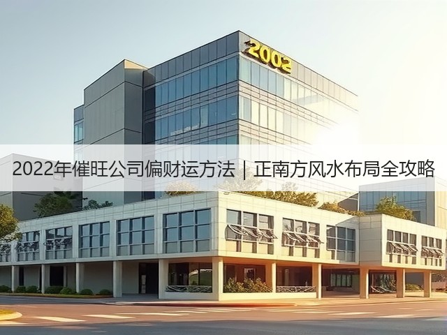 2022年催旺公司偏财运方法|正南方风水布局全攻略(图2) 2022年催旺公司偏财运方法|正南方风水布局全攻略(图2)
