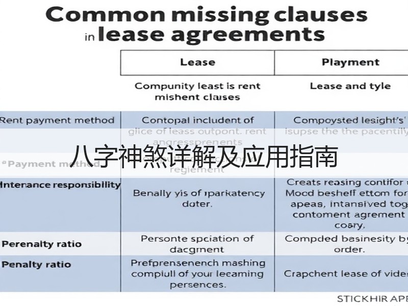 八字神煞详解及应用指南