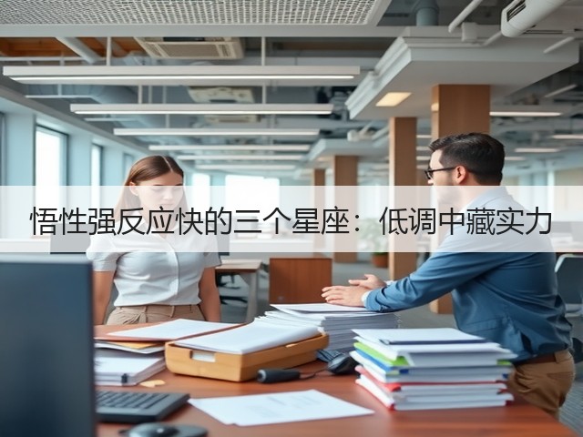 悟性强反应快的三个星座:低调中藏实力(图1) 悟性强反应快的三个星座:低调中藏实力(图1)