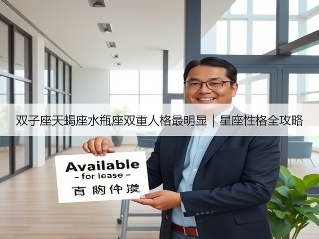 双子座天蝎座水瓶座双重人格最明显|星座性格全攻略(图2) 双子座天蝎座水瓶座双重人格最明显|星座性格全攻略(图2)