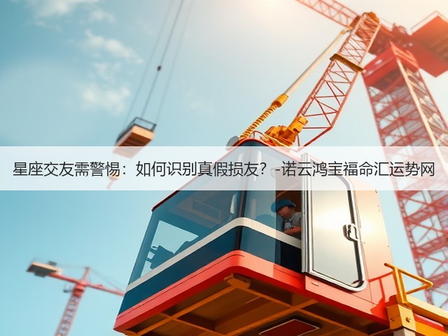 星座交友需警惕：如何识别真假损友？-诺云鸿宝福命汇运势网(图1)