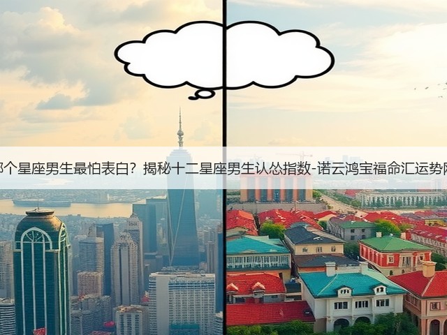 哪个星座男生最怕表白?揭秘十二星座男生认怂指数-诺云鸿宝福命汇运势网(图1) 哪个星座男生最怕表白?揭秘十二星座男生认怂指数-诺云鸿宝福命汇运势网(图1)