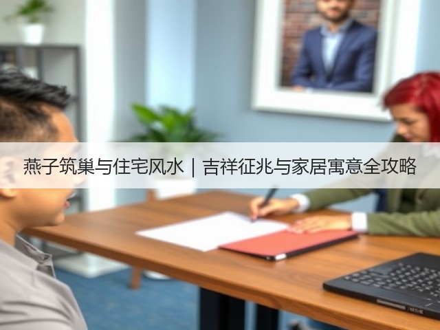 燕子筑巢与住宅风水|吉祥征兆与家居寓意全攻略(图1) 燕子筑巢与住宅风水|吉祥征兆与家居寓意全攻略(图1)