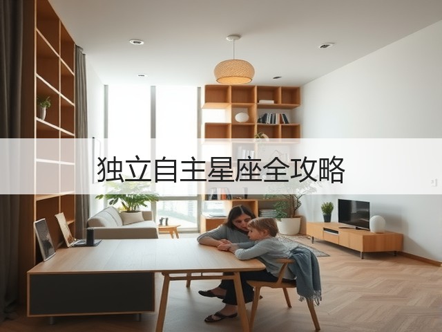 独立自主星座全攻略(图2)