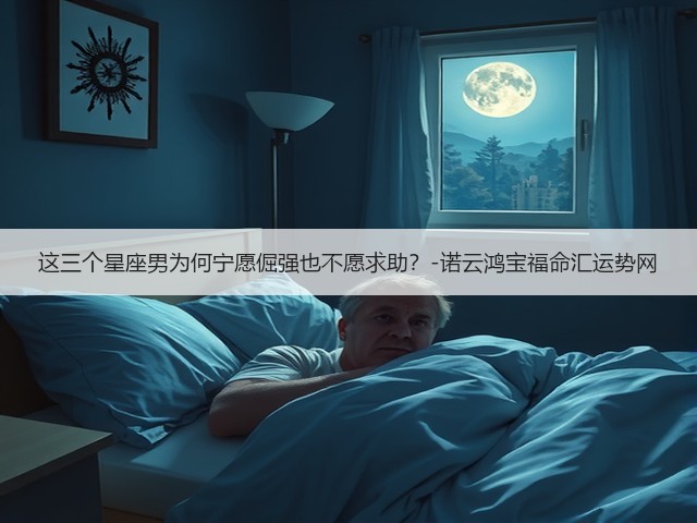 这三个星座男为何宁愿倔强也不愿求助?-诺云鸿宝福命汇运势网(图2) 这三个星座男为何宁愿倔强也不愿求助?-诺云鸿宝福命汇运势网(图2)