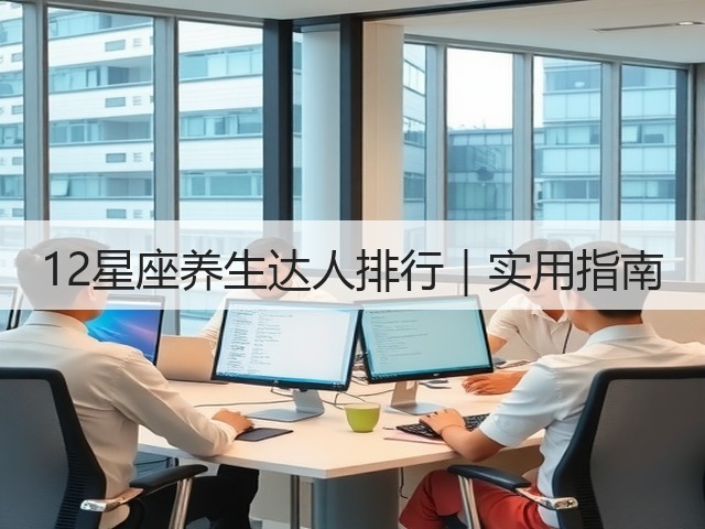 12星座养生达人排行｜实用指南(图2)