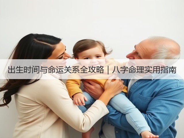 出生时间与命运关系全攻略｜八字命理实用指南(图3)