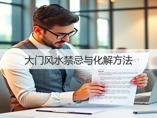 大门风水禁忌与化解方法(图2)