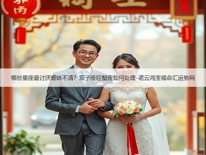 哪些星座最讨厌暧昧不清？双子座巨蟹座如何处理-诺云鸿宝福命汇运势网