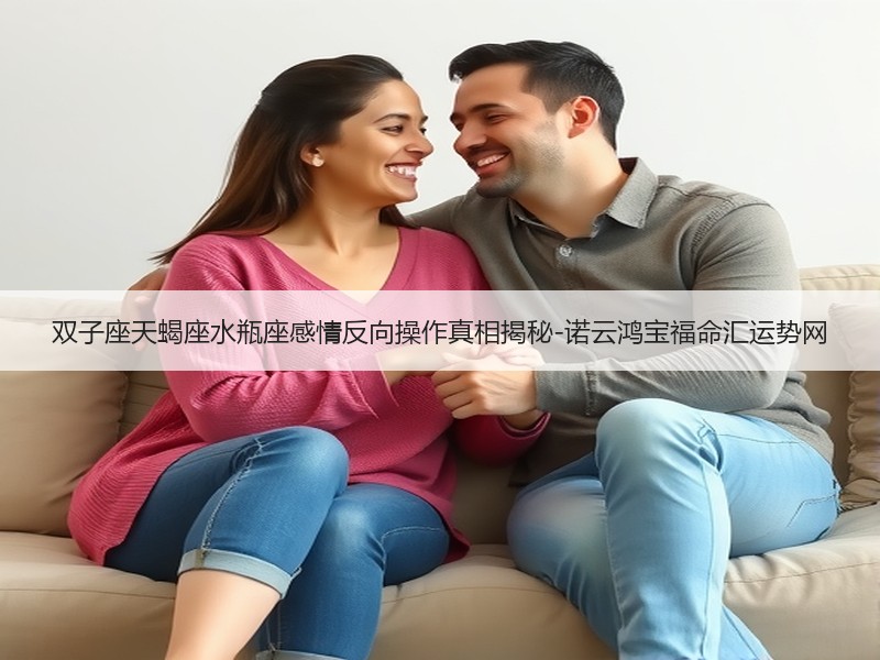 双子座天蝎座水瓶座感情反向操作真相揭秘-诺云鸿宝福命汇运势网