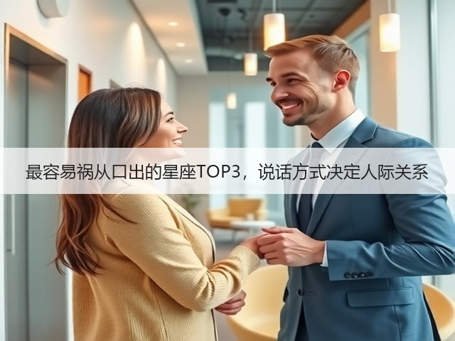最容易祸从口出的星座TOP3,说话方式决定人际关系(图1) 最容易祸从口出的星座TOP3,说话方式决定人际关系(图1)