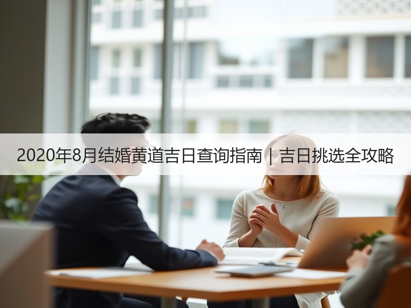 2020年8月结婚黄道吉日查询指南｜吉日挑选全攻略