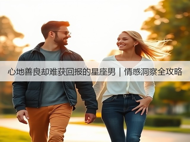 心地善良却难获回报的星座男|情感洞察全攻略(图2) 心地善良却难获回报的星座男|情感洞察全攻略(图2)