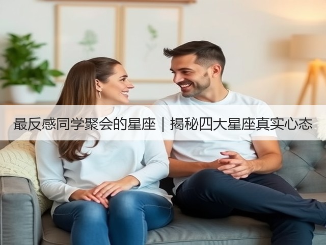 最反感同学聚会的星座｜揭秘四大星座真实心态(图3)