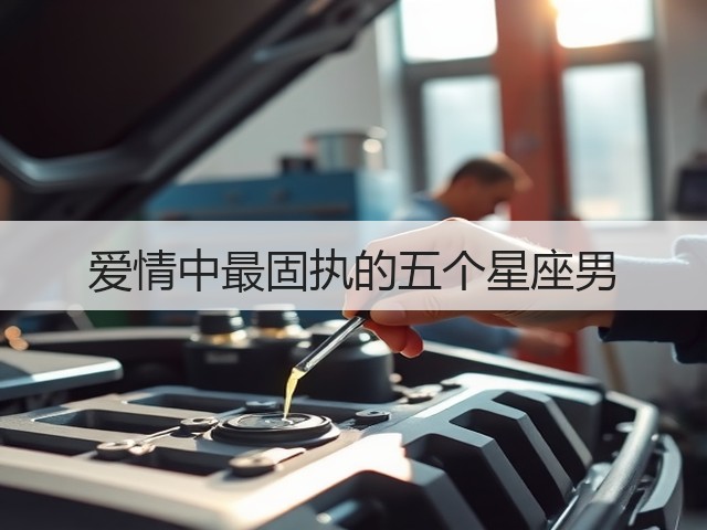 爱情中最固执的五个星座男(图1)