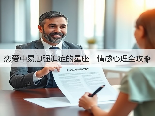 恋爱中易患强迫症的星座｜情感心理全攻略(图2)