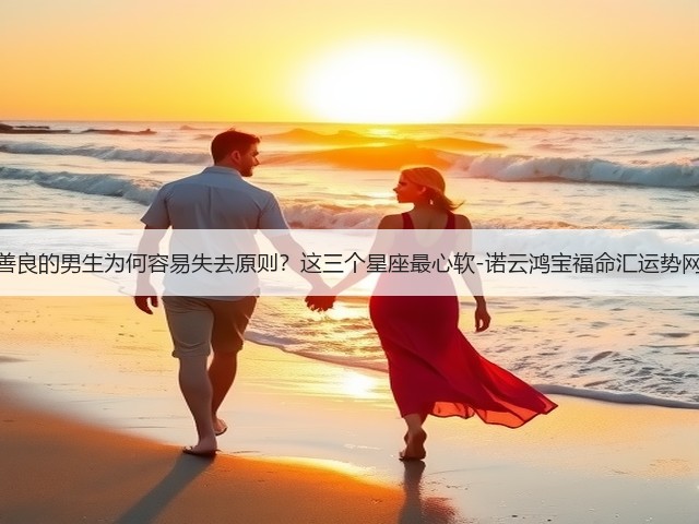 善良的男生为何容易失去原则？这三个星座最心软-诺云鸿宝福命汇运势网(图2)
