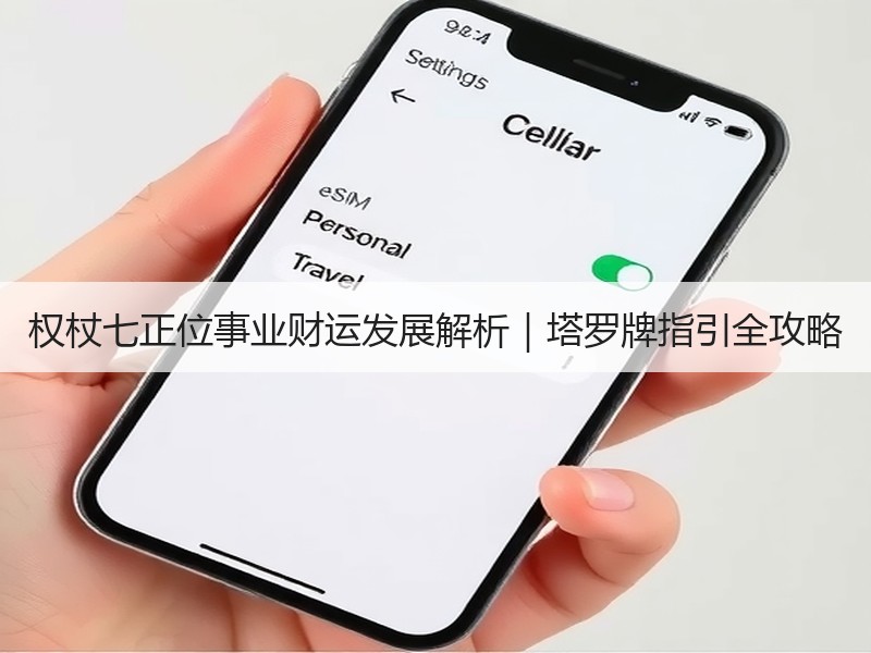 权杖七正位事业财运发展解析｜塔罗牌指引全攻略