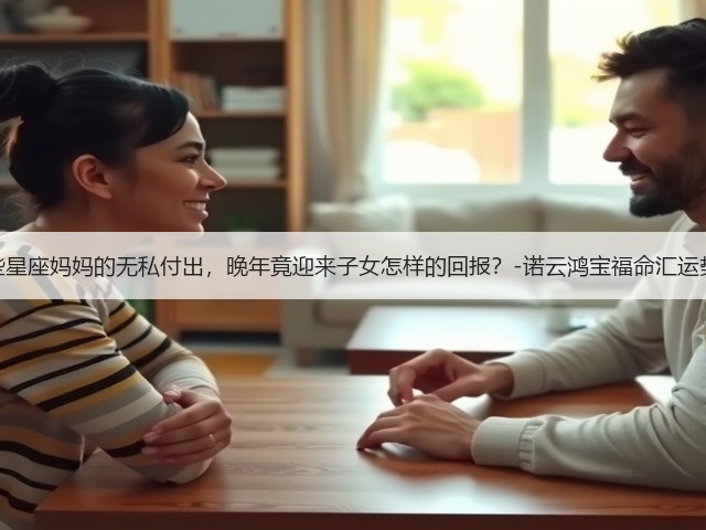 这些星座妈妈的无私付出,晚年竟迎来子女怎样的回报?-诺云鸿宝福命汇运势网(图1) 这些星座妈妈的无私付出,晚年竟迎来子女怎样的回报?-诺云鸿宝福命汇运势网(图1)