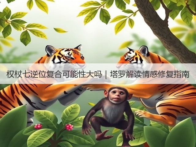 权杖七逆位复合可能性大吗｜塔罗解读情感修复指南(图1)
