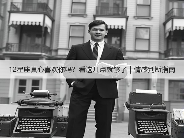 12星座真心喜欢你吗?看这几点就够了|情感判断指南(图3) 12星座真心喜欢你吗?看这几点就够了|情感判断指南(图3)