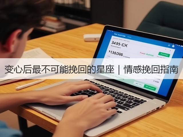 变心后最不可能挽回的星座|情感挽回指南(图3) 变心后最不可能挽回的星座|情感挽回指南(图3)