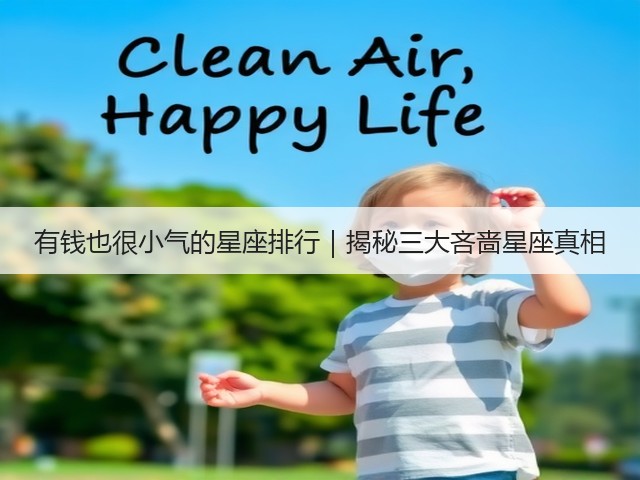 有钱也很小气的星座排行|揭秘三大吝啬星座真相(图1) 有钱也很小气的星座排行|揭秘三大吝啬星座真相(图1)