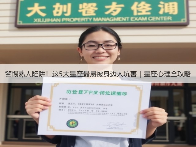 警惕熟人陷阱!这5大星座最易被身边人坑害|星座心理全攻略(图3) 警惕熟人陷阱!这5大星座最易被身边人坑害|星座心理全攻略(图3)