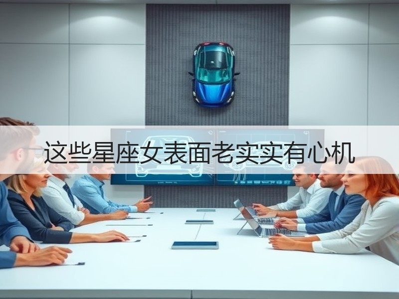 这些星座女表面老实实有心机