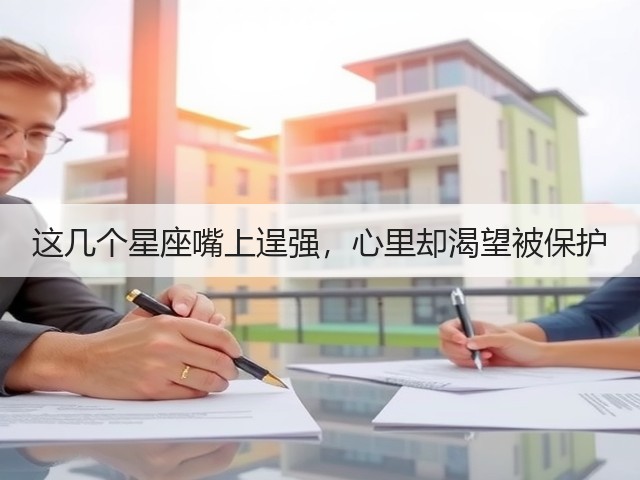 这几个星座嘴上逞强,心里却渴望被保护(图2) 这几个星座嘴上逞强,心里却渴望被保护(图2)