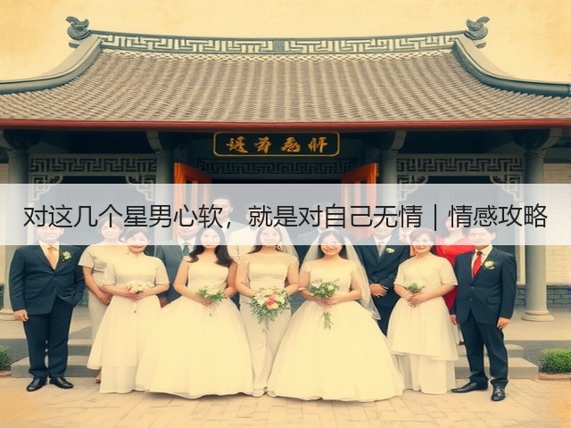 对这几个星男心软,就是对自己无情|情感攻略(图3) 对这几个星男心软,就是对自己无情|情感攻略(图3)