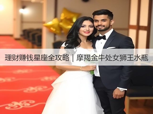 理财赚钱星座全攻略|摩羯金牛处女狮王水瓶(图1) 理财赚钱星座全攻略|摩羯金牛处女狮王水瓶(图1)