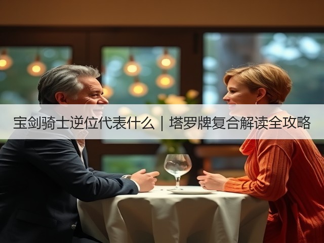 宝剑骑士逆位代表什么｜塔罗牌复合解读全攻略(图3)