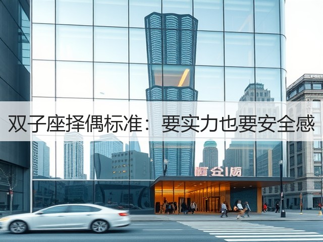 双子座择偶标准:要实力也要安全感(图3) 双子座择偶标准:要实力也要安全感(图3)