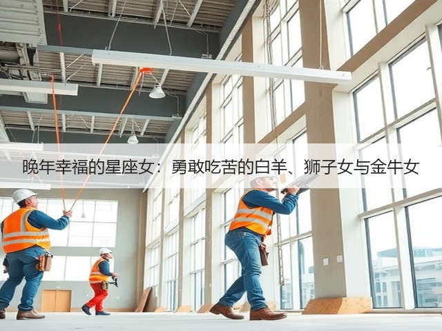 晚年幸福的星座女：勇敢吃苦的白羊、狮子女与金牛女(图1)