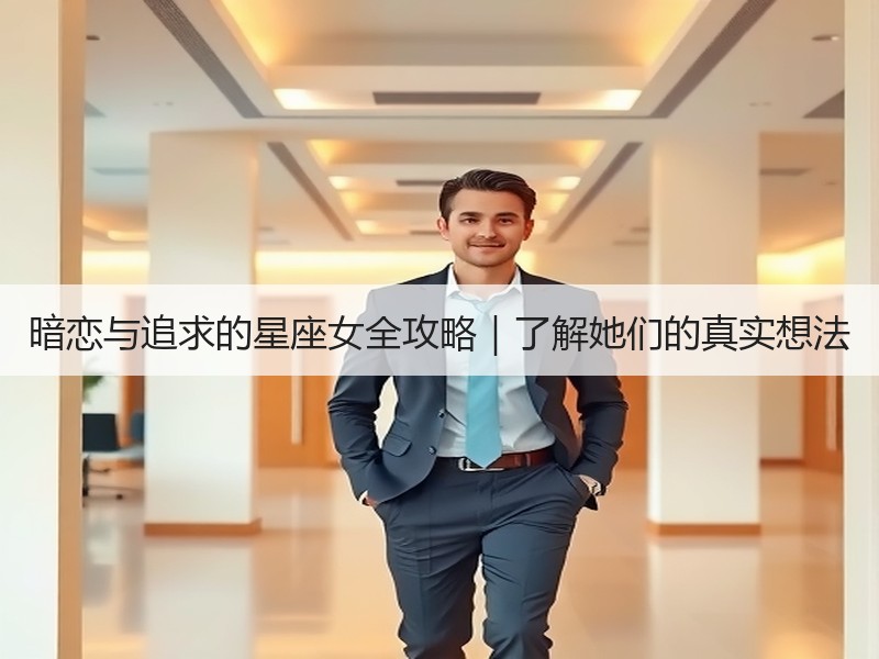 暗恋与追求的星座女全攻略｜了解她们的真实想法