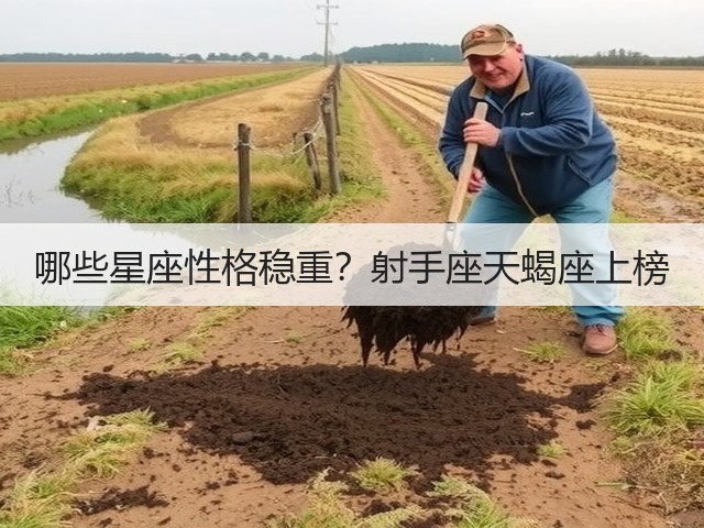 哪些星座性格稳重？射手座天蝎座上榜(图1)