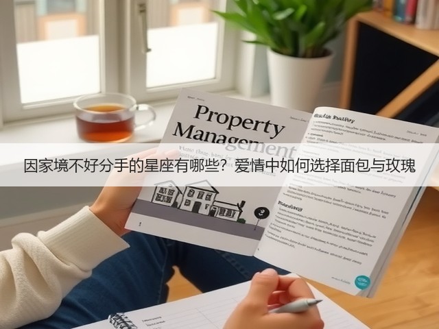 因家境不好分手的星座有哪些?爱情中如何选择面包与玫瑰(图3) 因家境不好分手的星座有哪些?爱情中如何选择面包与玫瑰(图3)