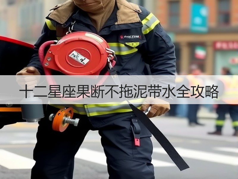 十二星座果断不拖泥带水全攻略
